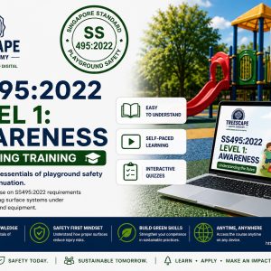 SS 495:2022 Playground Surface Safety Level 1 – Awareness